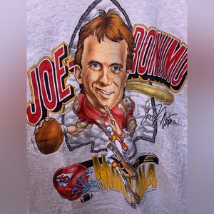 Rare Joe Montana Kansas City T-Shirt🏈